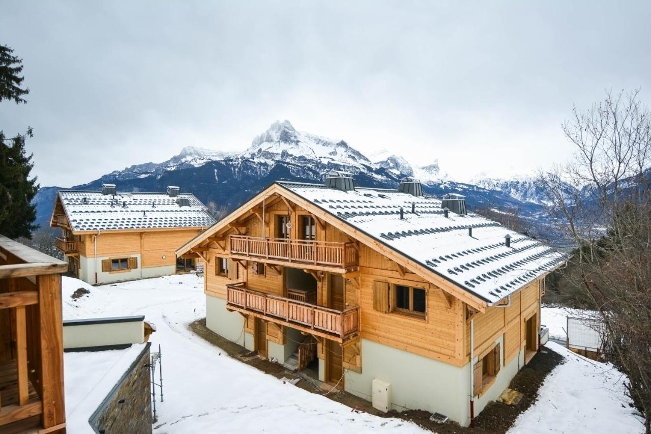 Les Chalets Pre D'Annie Apartman Combloux Kültér fotó