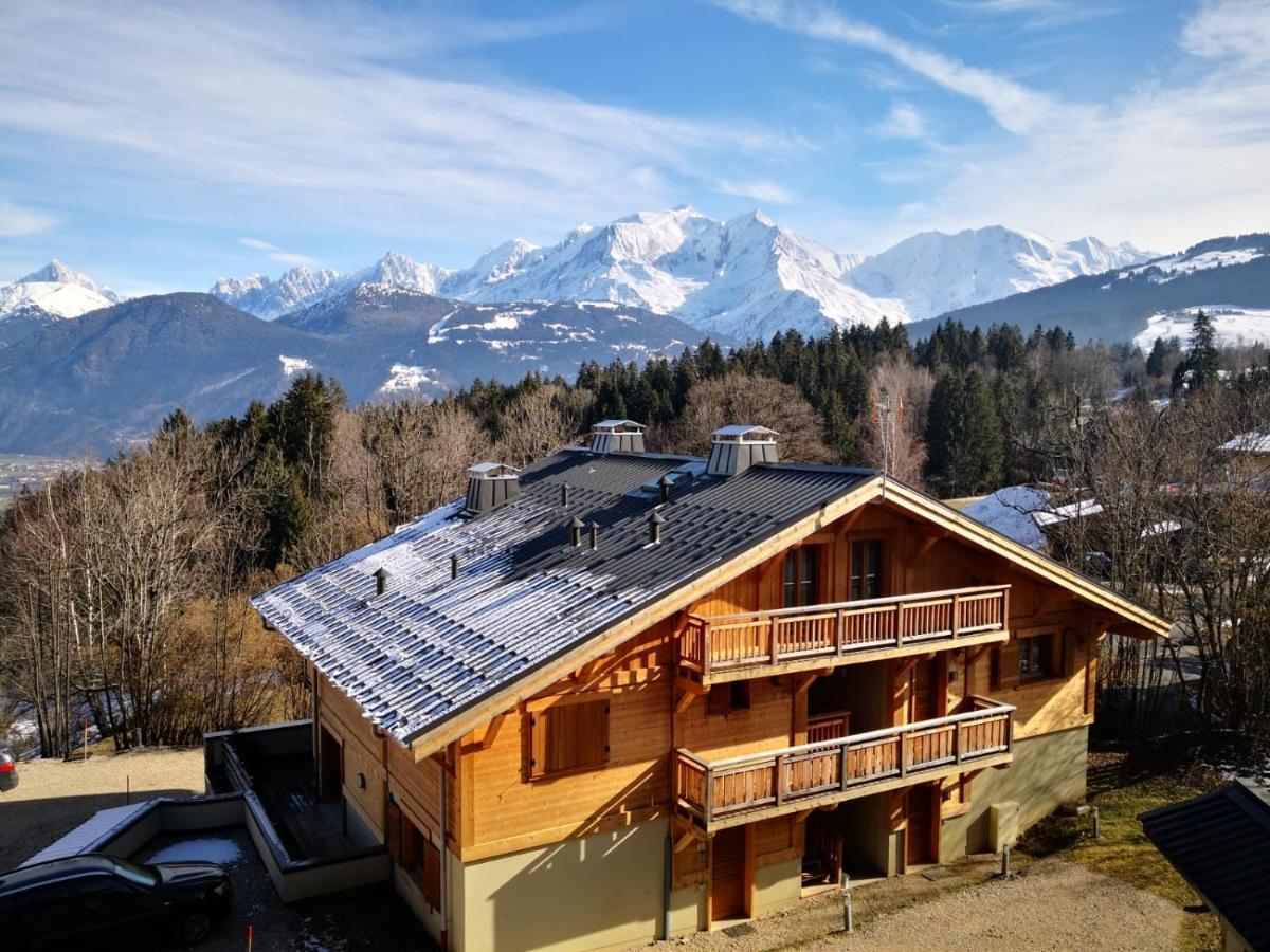 Les Chalets Pre D'Annie Apartman Combloux Kültér fotó